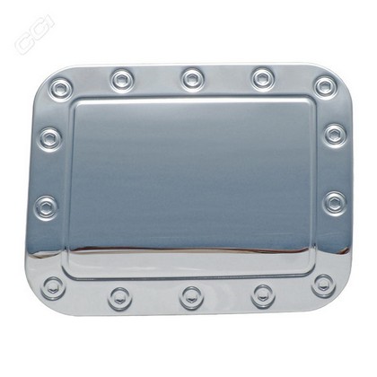 Coast To Coast Stainless Fuel Door Cover 05-08 Dodge Magnum - Click Image to Close